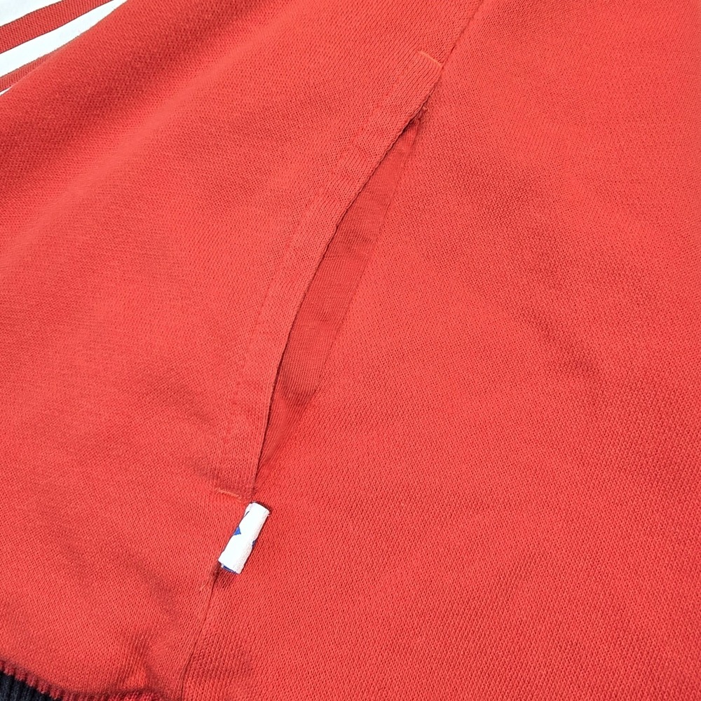 Vintage Adidas Originals Archives Sweatshirt‎ Red Black White Big Logo Y2 - Picture 7 of 11